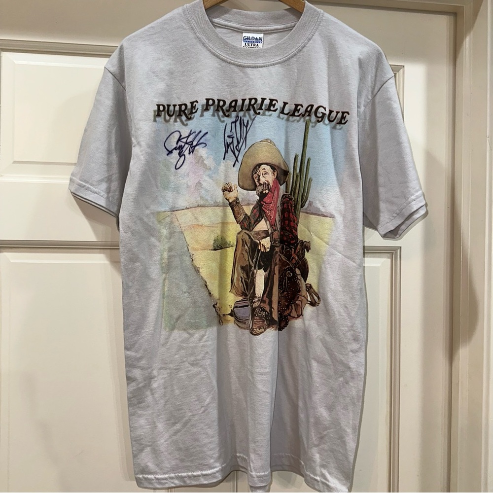 Pure Prairie League SIGNED Band T-Shirt